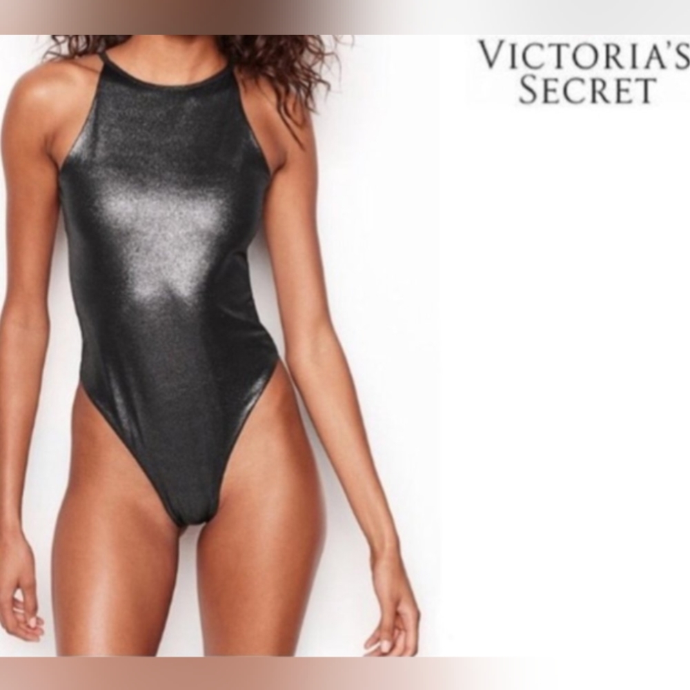 Victoria's secret sport metallic bodysuit